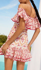 Corset Embroidered Dress