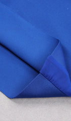 Blue Mesh Mini Bandage Dress