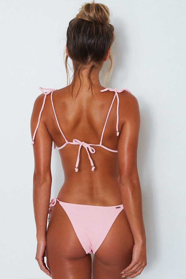 Triangle String Strap Bikini Set