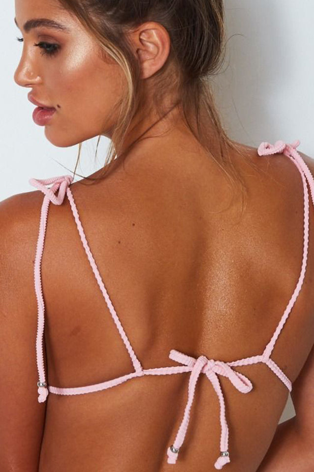 Triangle String Strap Bikini Set