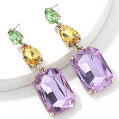 Geometric DiamonaTe Earrings