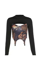 Printed Mesh Top