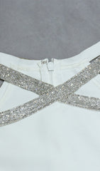 VARNA Cutout Mini Bandage Dress