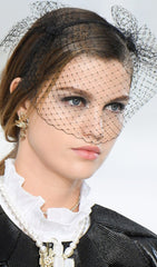 Topper Mesh Net Veil HeadBAnd