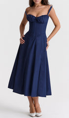 French Navy Bustler Sundress