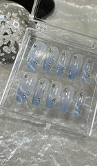 Diamante Handmade Press ON Nails