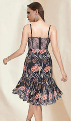 Printed Mini Dress