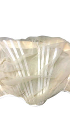 Ivory HERRInGBOne Mesh Corset Top