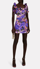 High Tide Frilled Mini Dress