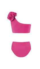 Shoulder Detail Two-Piece Swim Set