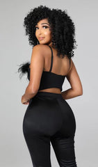 FeaTher Pearl Corset Top