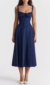 French Navy Bustler Sundress