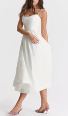 Ivory Corset Sundress