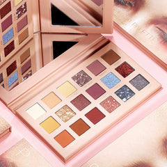 18-Color MATTe PearlESCENT EARTH Color Eyeshadow