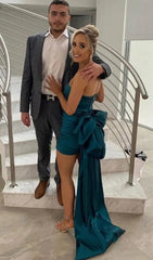 Strapless BowKnot Mini Dress