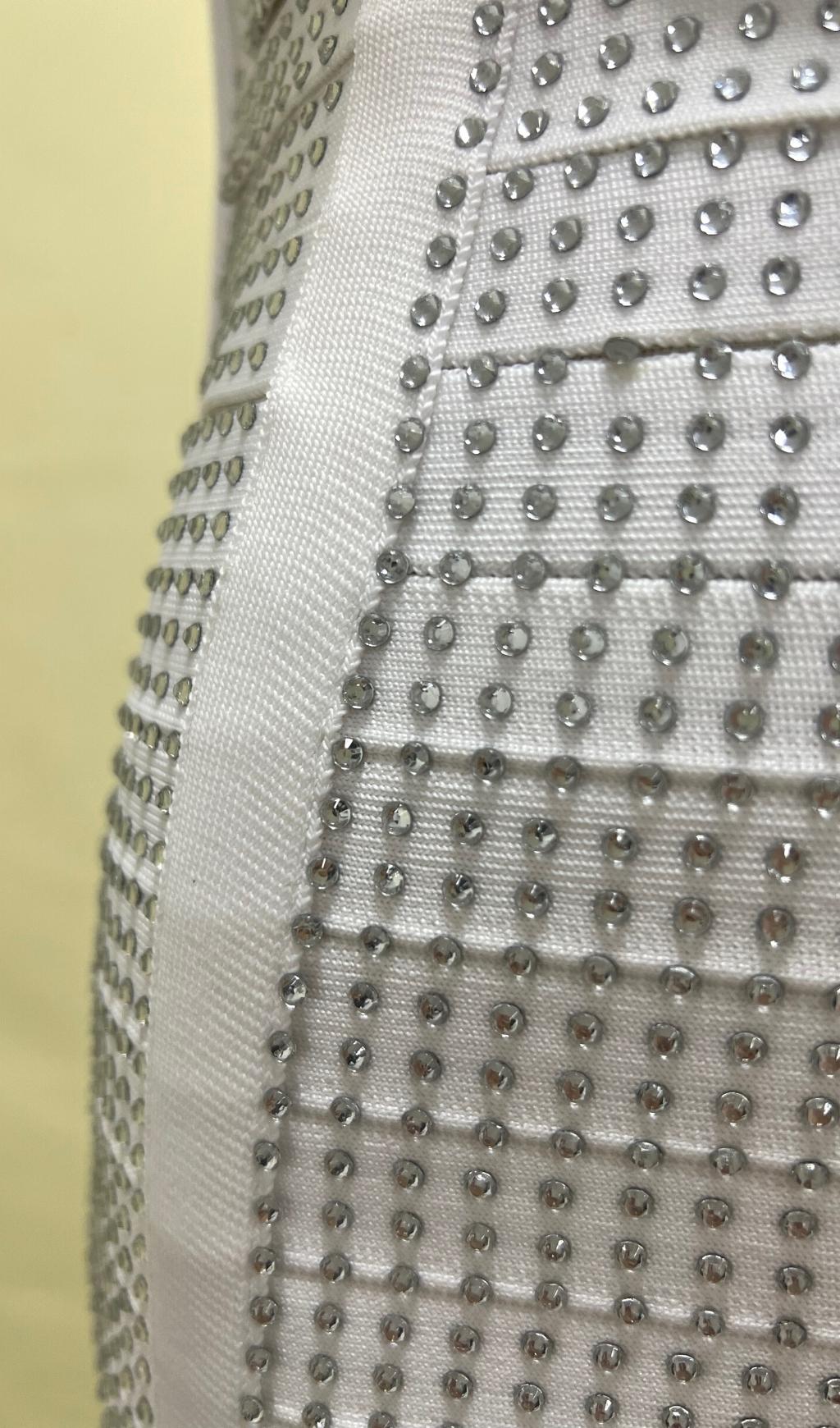 Diamante Mini Bandage Dress