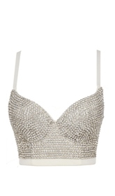 Diamond Corset - White