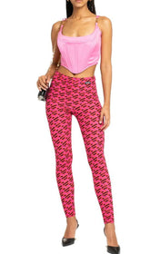 Satin Corset Style Top