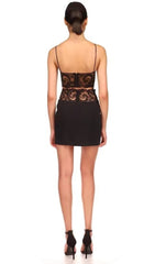 Black Lace Strappy Two Pieces