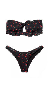 Black Cherry Bikini Suit