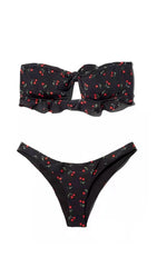 Black Cherry Bikini Suit