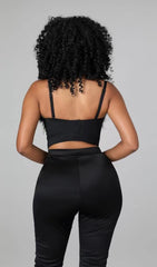 FeaTher Pearl Corset Top