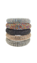 Gold CRYSATL HAIR CLASP