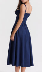 French Navy Bustler Sundress