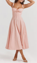 Baby Pink Bustler Sundress