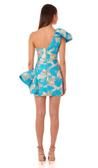 One Shoulder JACQURAD Mini Dress