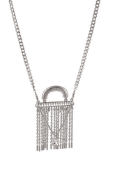 Metal Tassel CrossBody Chain Bag