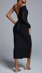 ARABELLA One Shoulder Bandage Dress