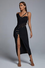 ARABELLA One Shoulder Bandage Dress