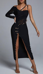 ARABELLA One Shoulder Bandage Dress