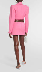 Bow EmbelliShed CRYSTA Two Piece Set