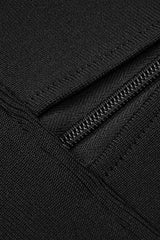 Detachable Neck Sleeveless Maxi Bandage Dress