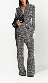 COLOURWAY BelteD Double-Breasted Blazer