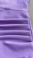 FeaTher Strappy Mini Dress