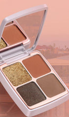 4 ColorS MATTe PearlESCENT Glitter FInE POWDER Eyeshadow