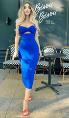 Hollow Bandage Dress