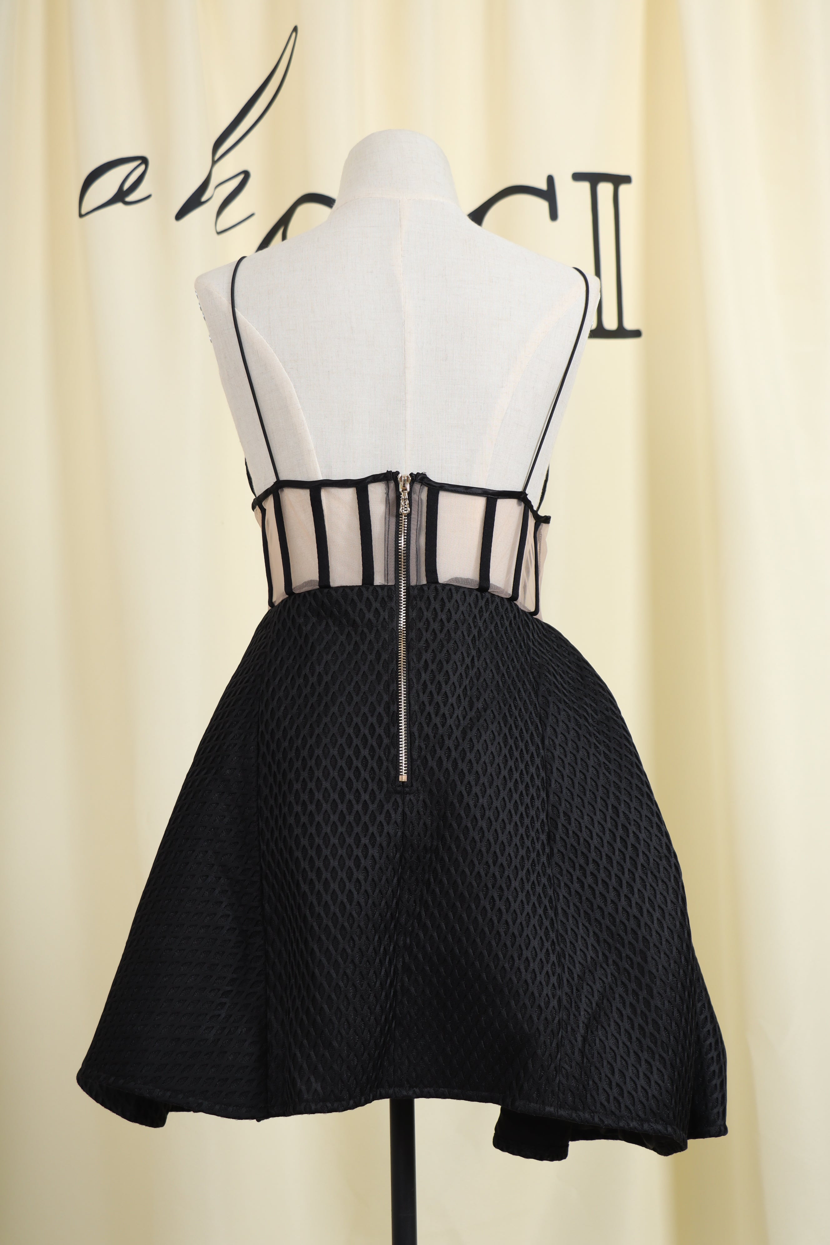 Corset UMBRELLA Shaped Mini Dress