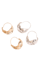 Irregular leaf Earrings