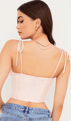 Lace PARTY SUPER Short Sleeveless Top