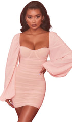 Long Sleeve WrapPed Breast Skirt
