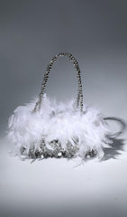 Sequin FeaTher Shoulder Bag