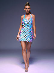 LeaTher Chainmail Dress