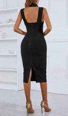 BLAKE CrossOVER Midi Bandage Dress
