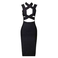 BLAKE CrossOVER Midi Bandage Dress