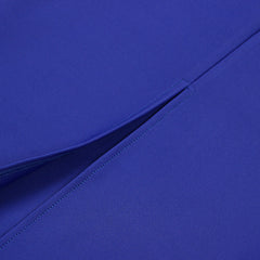 Halter Sleeveless Hollow Diamond Maxi Bandage Dress