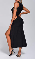 ACACIA Lace Cutout Midi Bandage Dress